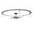 Euben Glass Flush Mount