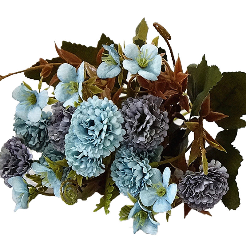 Faux Silk Lilac Arrangement, Blue