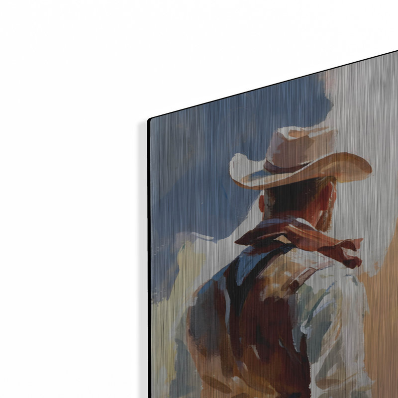 «Cowboy 2» par Petals Prints Design, H 16 po x l 12 po