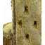 Tabouret de coiffeuse doré capitonné