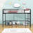 Alodi Twin Size Metal Loft Bed with Ladder