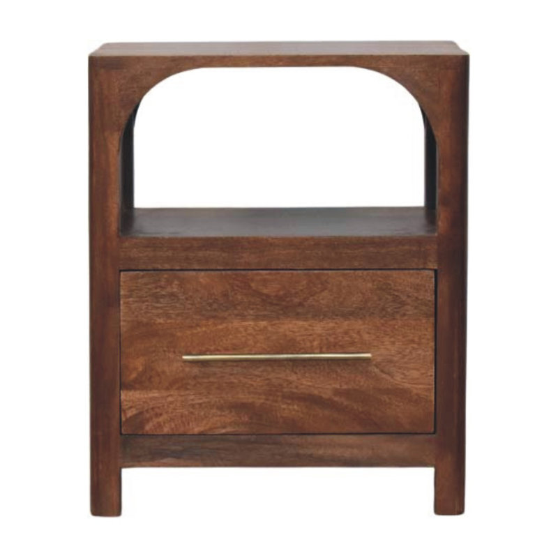 45cm W Solid Wood Bedside Table