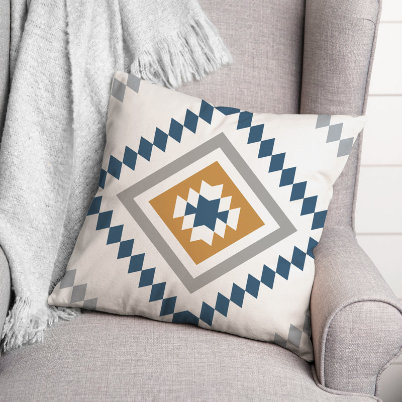 Geometric Throw Pillow