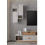Keikei TV Stand for TVs up to 65" with Fireplace Included
