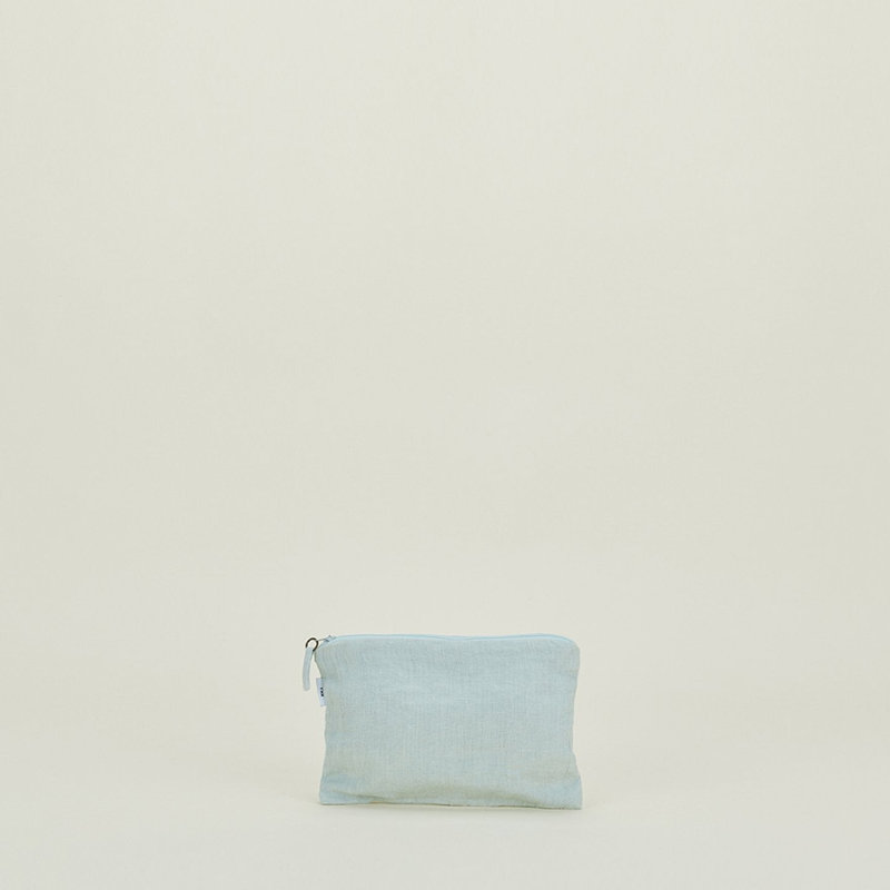 Rangement pour maquillage, Bleu poudre