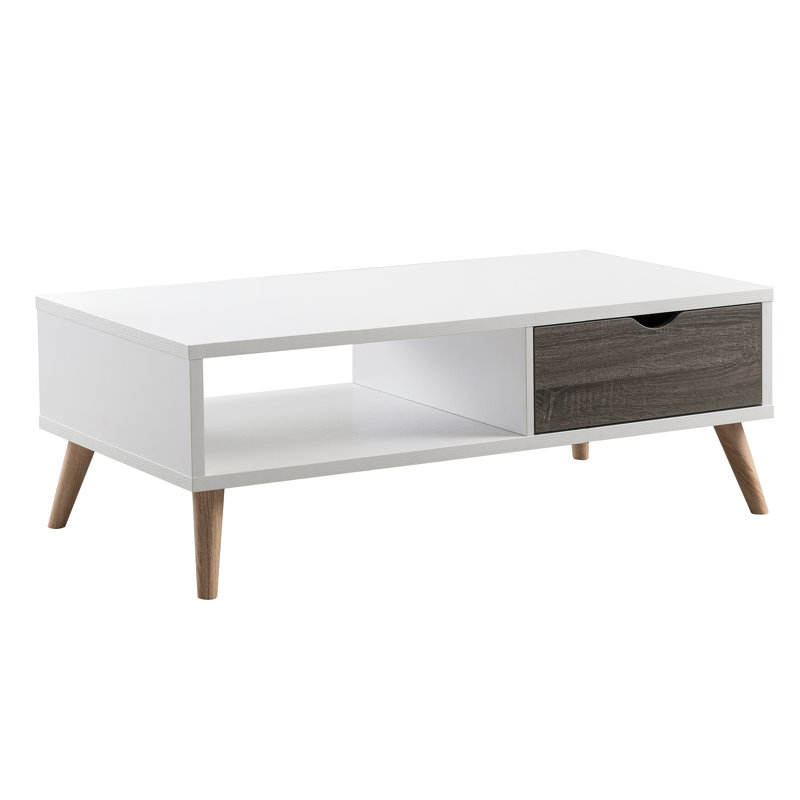 Four Leg Coffee Table with Storage