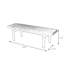 Banc en bois massif