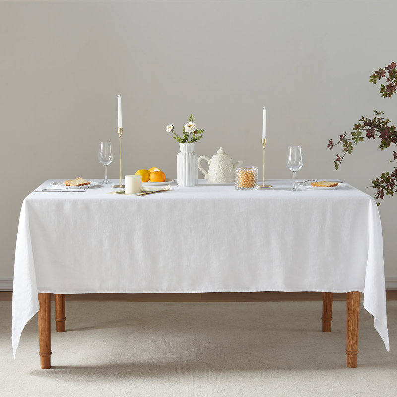 Nappe TOSMO, Blanc, 60 po x 84 po