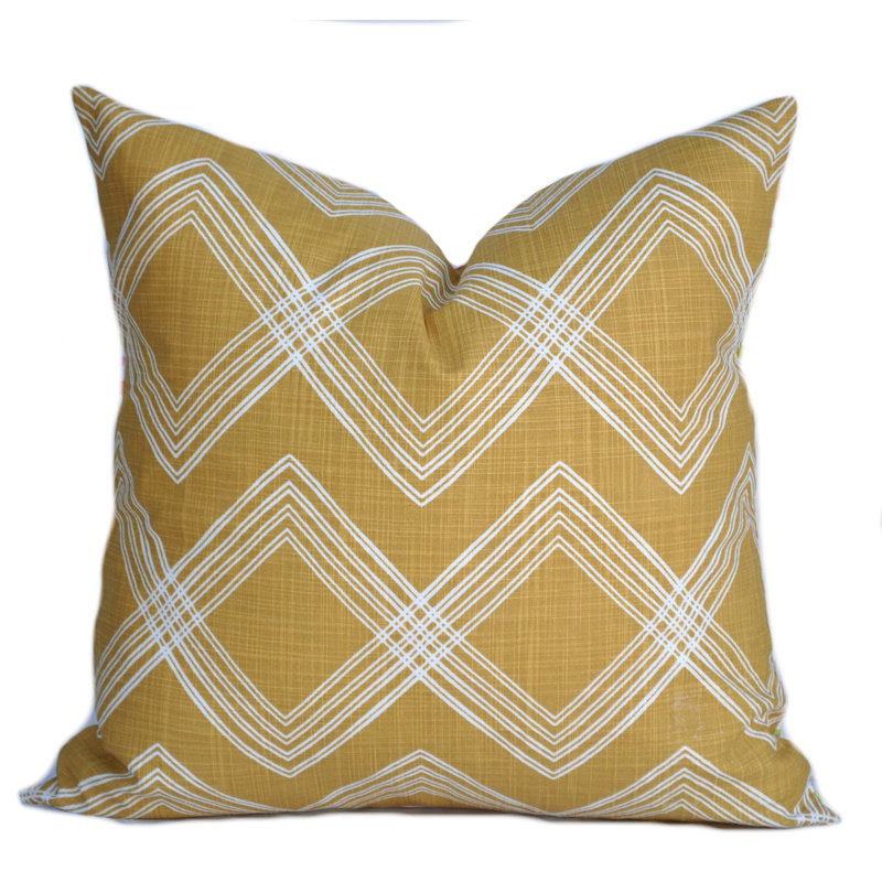 Housse de coussin 100% coton, 15,5 po x 15,5 po