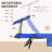 Outsunny Folding Chaise Lounge Pool Chairs, Outdoor Sun Tanning Chairs With Canopy Shade, Reclining Back-552683783