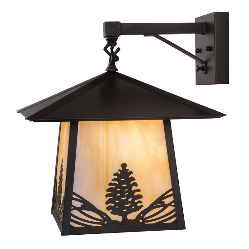 Mountain Pine 1 - Light Outdoor Wall Lantern