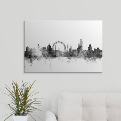 Francy, Londres, Angleterre, Michael Tompsett - impression
