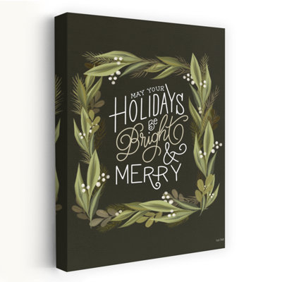Bright Merry Contemporary Winter Art