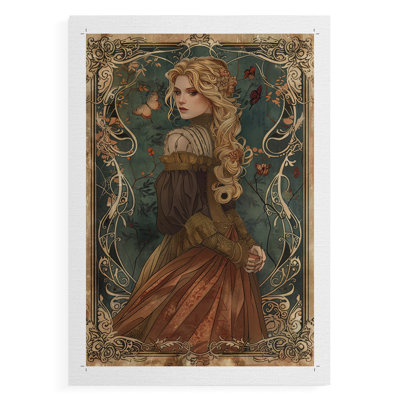 WOMEN Series CCCXXXV  -Premium Canvas Print Only - NOT FRAMED -Ready to Hang