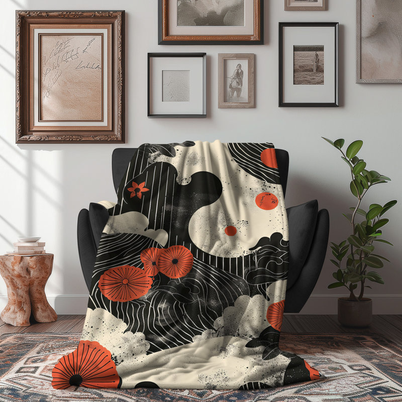Couverture Nordic-Japanese Fusion, Grand lit