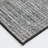 Bungalow Rose Perkinson Grey Stripe Indoor Polypropylene Area Rug-2009425717