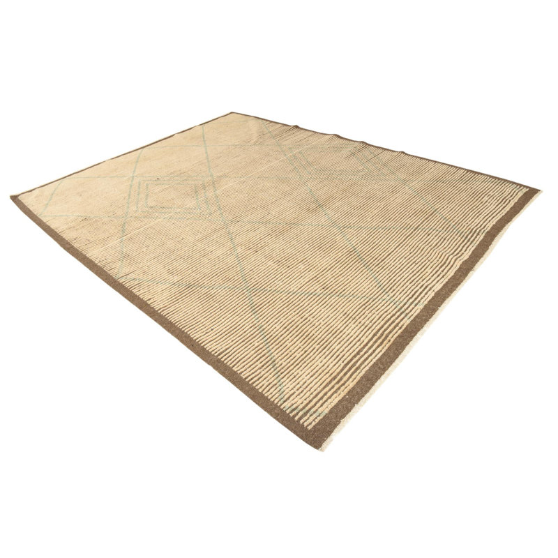 Tapis brun clair 8 x 11 Pinson