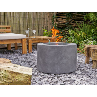 Cylinder Bio-Ethanol Smokeless Fire Pit