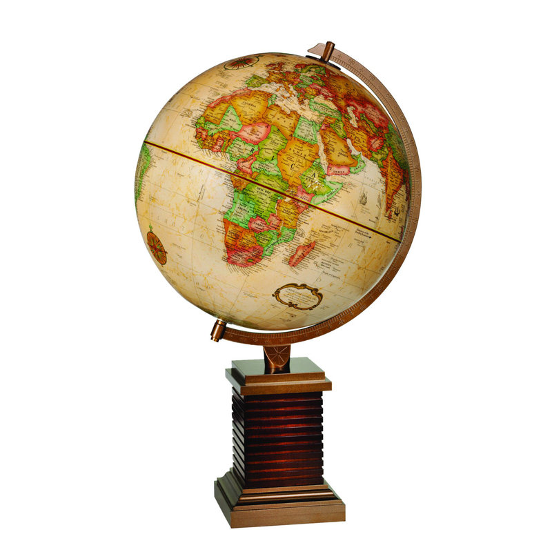 Globe terrestre glencoe