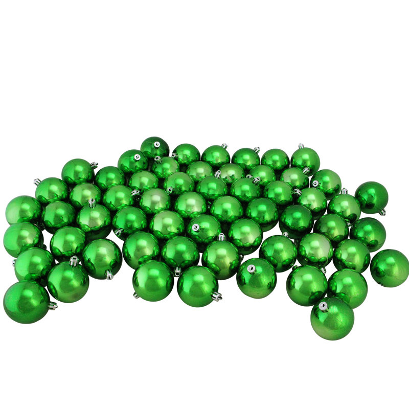 Boule de Noël incassable, Vert noël