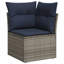 Ensemble de canapé de jardin avec coussin 6 pièces vidaXL-1031783911