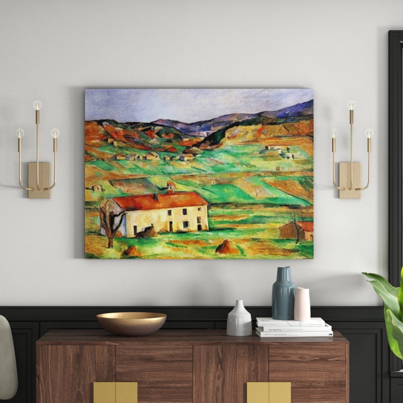Paul Cezanne - Wrapped Canvas Painting, 60cm H x 80cm W x 1.8cm D