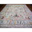 11'9"x11'9" Grey Afghan Angora Oushak Wool Hand Knotted Square Rug CDC30855E52845BB834EE30F050A0CE6