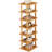 7-Tier Bamboo Shoe Rack Organizer, Stackable Entryway Shoe Storage Shelves For Closets, Dorms