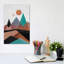 Copper Mountains by Elisabeth Fredriksson - Print on Canvas-2102647325-2093708183