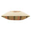Macedon Abstract Beige Square Cushion Cover