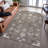 Premium Machine Washable Gurubaksh AMF1156 Floral Rug-152750441