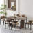 Oval Wood Dining Table