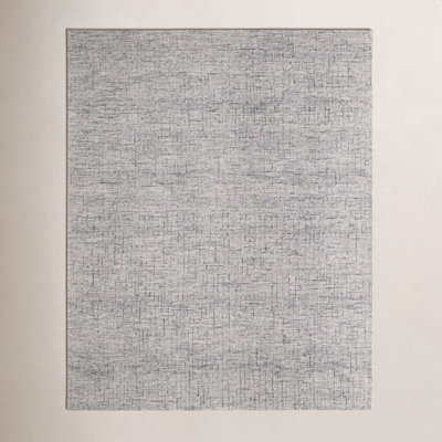Hodges Gray Taupe Beige Hand-Tufted Striped Wool Rug