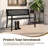 47 in. Black Iron Outdoor Bench-1686392435