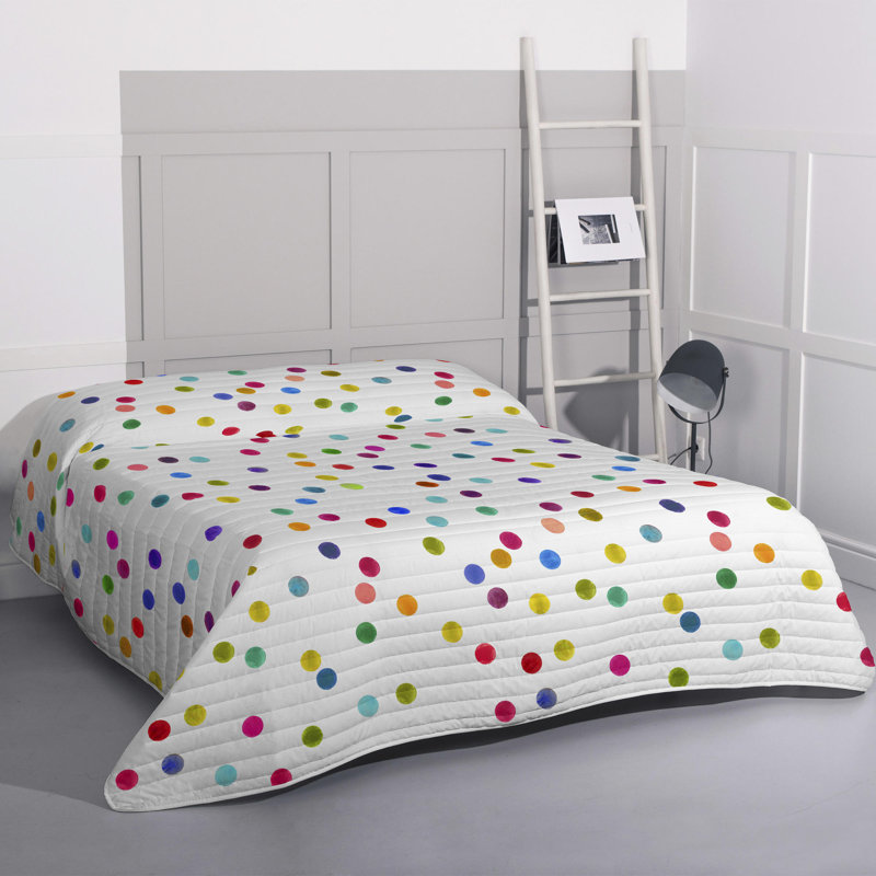 Vervena Cotton No Pattern Bedspread, W270 x L260cm