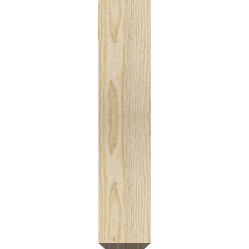 Support simple Ironcrest de 4 po Austin, H 20 po x P 18 po, Sapin de Douglas l 3 1/2 po x T 4 po (lisse)