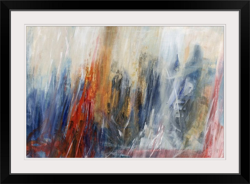 'brilliant' imprimer, Noir encadré, 20" H x 26" lx 1" p