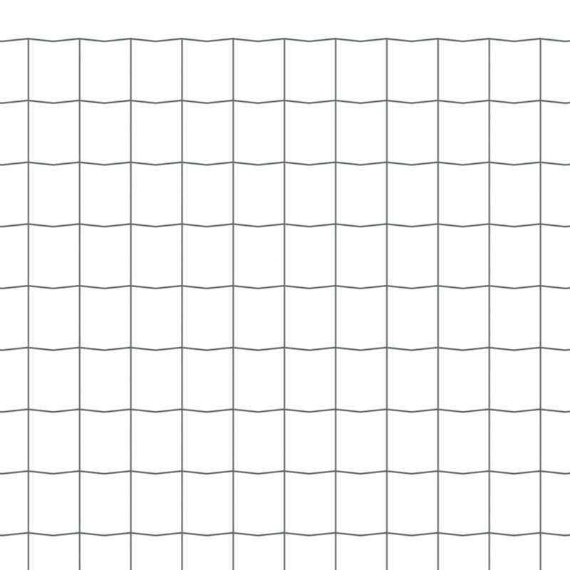 Margr Grey Metal Wire/Mesh Fence, 150cm H x 1000cm W