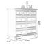 Armoire d'appoint en bois manufacturé blanc-1818692925