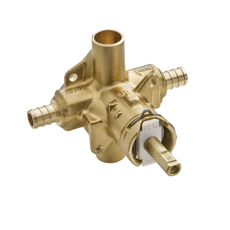 90 Degree Shower Faucet, Brushed Nickel