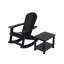 Chaise berçante d'extérieur avec table Arrir-88382272