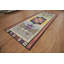 Tapis géométrique à motif oriental kilim 5 x 13