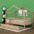 Pittston 2-Drawer Standard Bed Wooden House Bed-737687839-737687832