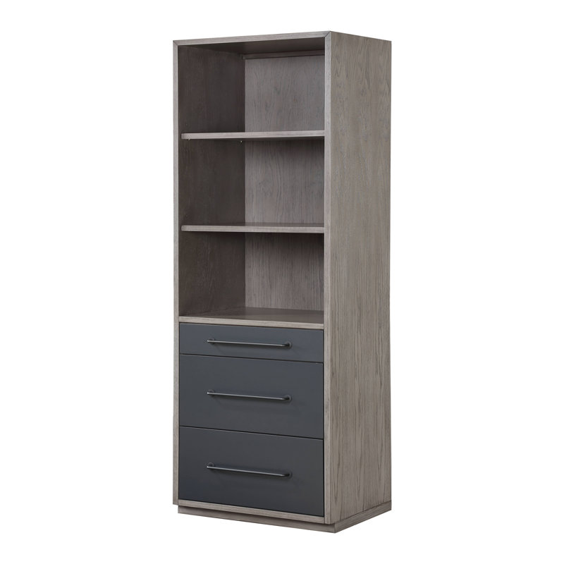 Bookcase, Grey Oak Finish