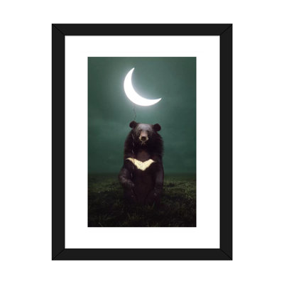 «My Light - Moon Bear» par Soaring Anchor Designs - impression d'art graphique
