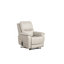 Fauteuil relevable de style contemporain avec accoudoirs en forme de selle et port USB