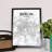 Berlin City Map - Unframed Graphic Art-31736271