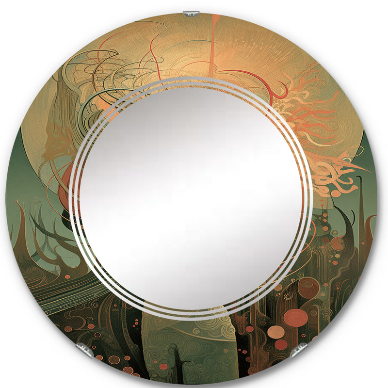 Longmont Circle Mirror, 24" x 24"