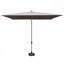Rectangle Patio Umbrella with Crank Lift and Tilt Function (Base not included)-490865560-490865565