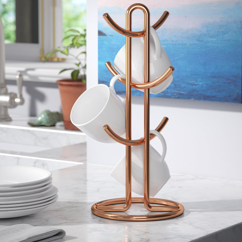 Almodovar Mug Tree, Copper